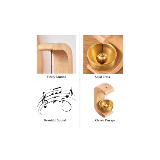 Wooden Magnetic Door Bell